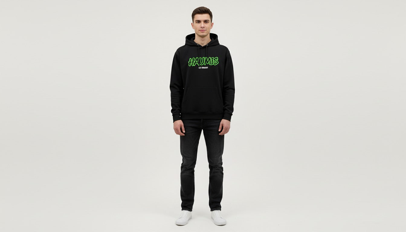 HAUMIS “Be Human” Neon Edition Hoodie